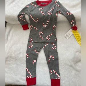 Carter’s Unisex Baby 2-piece Candy Cane, 100% snug fit Cotton pajamas, Size 18m